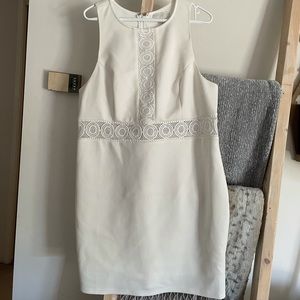 White stretch bodycon